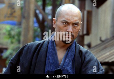 KEN WATANABE, l'ULTIMO SAMURAI, 2003 Foto Stock