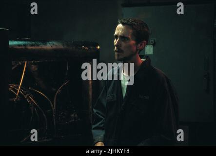 CHRISTIAN BALE, il macchinista, 2004 Foto Stock