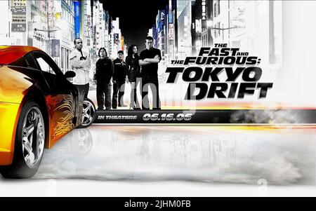 POSTER del filmato, The Fast And The Furious - Tokyo Drift, 2006 Foto Stock