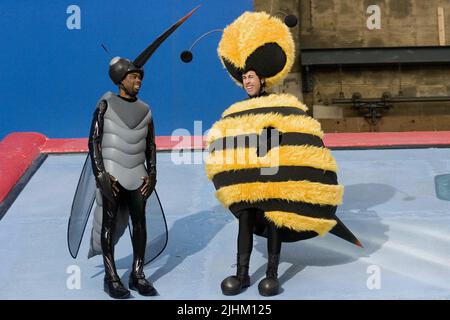 CHRIS ROCK, Jerry Seinfeld, BEE MOVIE, 2007 Foto Stock