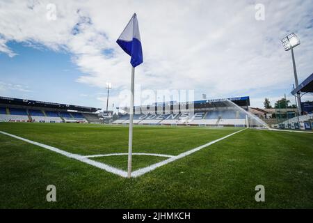 Odense, Danimarca. 18th luglio 2022. Il Parco Naturale dell'energia è pronto per la partita Superliga del 3F tra Odense Boldklub e FC Nordsjaelland a Odense. (Photo Credit: Gonzales Photo/Alamy Live News Foto Stock