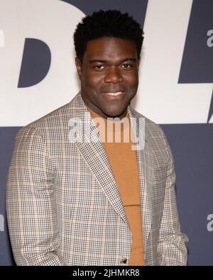 18 luglio 2022, Beverly Hills, California, Stati Uniti d'America: Sam Richardson. Partecipa alla proiezione speciale FYC di ''Ted lasso' di Apple TV+(Credit Image: © Billy Bennight/ZUMA Press Wire) Foto Stock