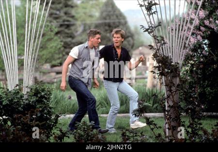 CHRIS PENN, Kevin Bacon, FOOTLOOSE, 1984 Foto Stock