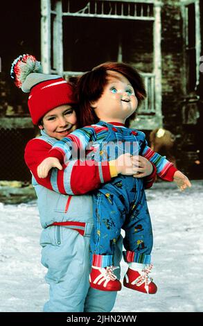 ALEX VINCENT, Chucky, gioco del bambino, 1988 Foto Stock