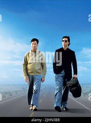 DUSTIN HOFFMAN, Tom Cruise, RAIN MAN, 1988 Foto Stock