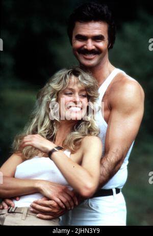 FARRAH FAWCETT, Burt Reynolds, il Cannonball RUN, 1981 Foto Stock