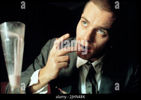 EWAN MCGREGOR, Trainspotting, 1996 Foto Stock