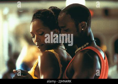 ANGELA BASSETT, TAYE DIGGS, come stella ha ottenuto la sua scanalatura indietro, 1998 Foto Stock