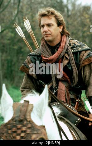 KEVIN COSTNER, Robin Hood il principe dei ladri, 1991 Foto Stock