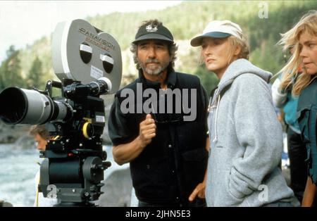 CURTIS HANSON, Meryl Streep, il fiume selvaggio, 1994 Foto Stock