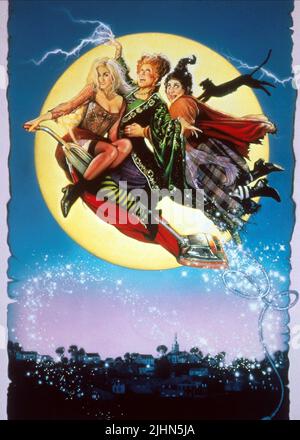 POSTER del filmato, Hocus Pocus, 1993 Foto Stock