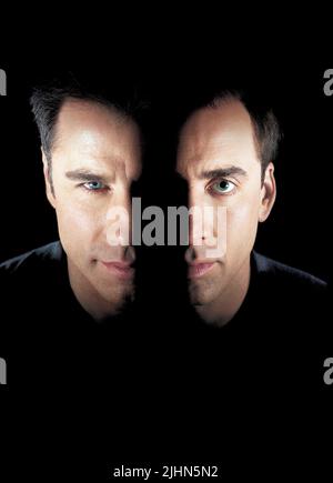 JOHN TRAVOLTA, Nicolas Cage, faccia/OFF, 1997 Foto Stock