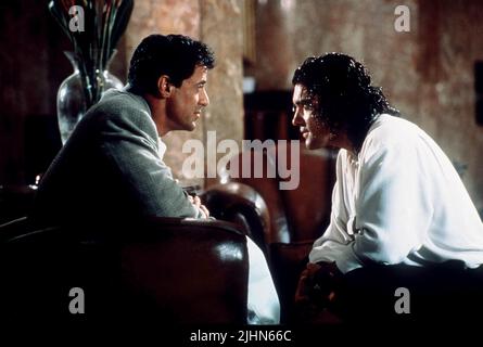 SYLVESTER STALLONE, Antonio Banderas, assassins, 1995 Foto Stock