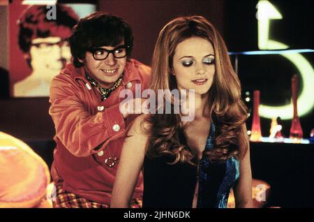 MIKE MYERS, Heather Graham, Austin Powers: The Spy Who Shagged Me, 1999 Foto Stock