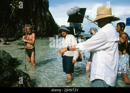 TOM HANKS, Robert Zemeckis Cast Away, 2000 Foto Stock