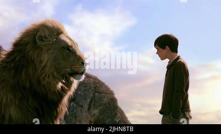 ASLAN, Skandar Keynes, Le cronache di Narnia: Il leone la strega e l'armadio, 2005 Foto Stock