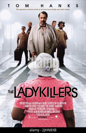 IL POSTER DEL FILM DI TOM HANKS, THE LADYKILLERS, 2004 Foto Stock