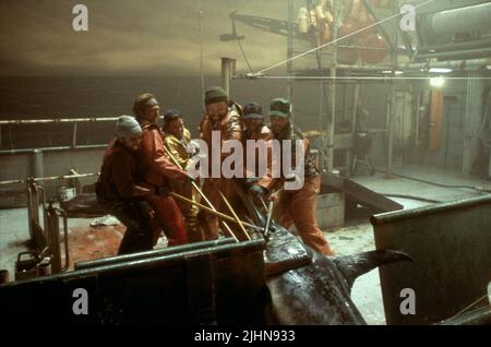 PAYNE,FICHTNER,WAHLBERG,REILLY,HAWKES,CLOONEY, LA TEMPESTA PERFETTA, 2000 Foto Stock