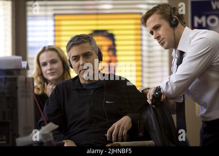 EVAN Rachel Wood, George Clooney, Ryan Gosling, l'idi di marzo, 2011 Foto Stock