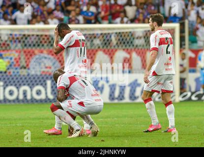 Salvador, Brasile. 19th luglio 2022. BA - Salvador - 07/19/2022 - BRASILIANO B 2022, BAHIA X CRB Foto: Jhony Pinho/AGIF/Sipa USA Credit: Sipa USA/Alamy Live News Foto Stock