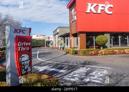 20 luglio 2022. Ristorante KFC Drive Thru, Adelaide, Australia Foto Stock