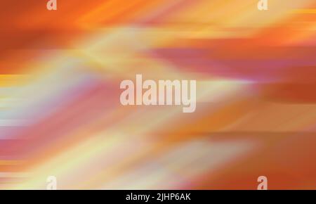 Disegno astratto con forme geometriche - Trendy Orange Gradient - illustrazione di scorta Foto Stock