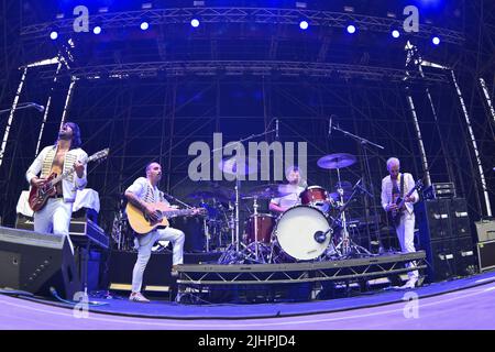 Roma, Italia. 18th luglio 2022. I Ministri Live at Rock in Roma, 18th luglio 2022, Rock in Roma Ippodromo delle Capannelle, Roma, Italia Credit: Agenzia indipendente per la fotografia/Alamy Live News Foto Stock