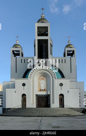 Cattedrale della Risurrezione di Cristo a Kyiv, Ucraina Foto Stock