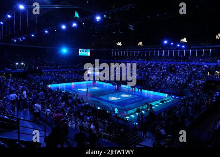 Bologna, Italia. 20th luglio 2022. Finali durante il Volley Nations League - Man - Italy vs Netherlands, Volley Intenationals in Bologna, Italy, July 20 2022 Credit: Independent Photo Agency/Alamy Live News Foto Stock