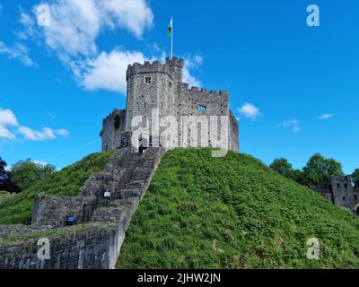 Cardiff, Galles - Maggio 2022: Centro di Cardiff Foto Stock