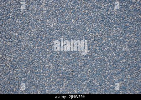 Asfalto blu dettaglio strada texture superficie grana sfondo grunge astratto. Foto Stock