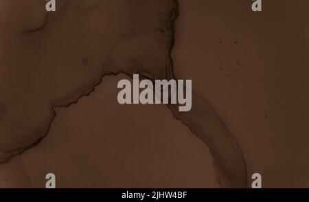 Astratto Chocolate Texture. Cremoso scuro Foto Stock