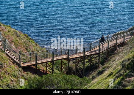 21 luglio 2022: Zona protetta di Hallett Cove, Adelaide, Australia Foto Stock