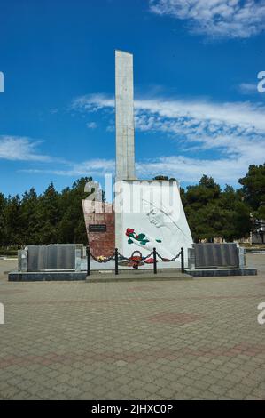 Kaspiysk, città della Repubblica di Dagestan, Russia, situata sul Mar Caspio Foto Stock