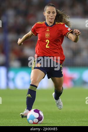 Brighton and Hove, Inghilterra, 20th luglio 2022. Ona Batlle di Spagna durante la partita UEFA Women's European Championship 2022 allo stadio AMEX, Brighton e Hove. Il credito d'immagine dovrebbe leggere: Paul Terry / Sportimage Foto Stock