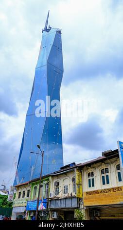 Merdeka 118 o Warisan Merdeka Tower, a Kuala Lumpur, Malesia, è il secondo edificio più alto del mondo Foto Stock