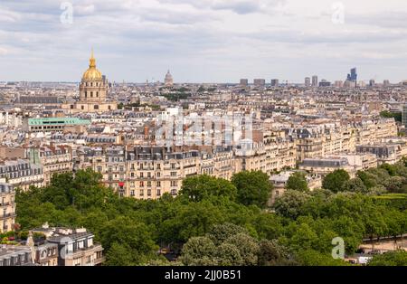 Vista di Parigi, FRANCIA Foto Stock