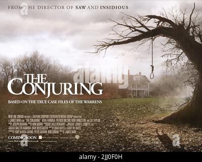 POSTER DEL FILM, IL CONJURING, 2013 Foto Stock