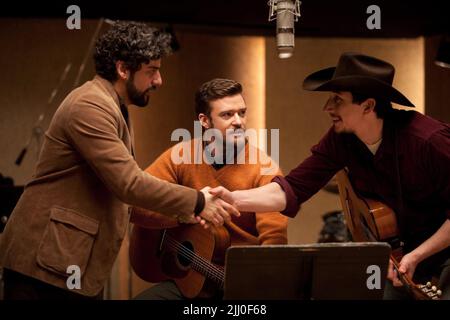 ISAAC,TIMBERLAKE,HEDLUND, ALL'INTERNO DI LLEWYN DAVIS, 2013 Foto Stock