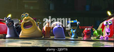 Il colpo di frusta, bianco ombra, turbo, CHET SKIDMARK, masterizzare, SMOOVE spostare, Turbo, 2013 Foto Stock