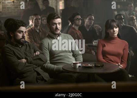 OSCAR ISAAC, Justin Timberlake, CAREY MULLIGAN, all'interno di LLEWYN DAVIS, 2013 Foto Stock