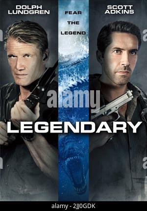 DOLPH LUNDGREN, SCOTT ADKINS POSTER, leggendaria, 2013 Foto Stock