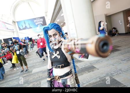 San Diego, CA. 21st luglio 2022. Atmosfera al 2022 Comic-con International: San Diego a San Diego, California, il 21 luglio 2022. Credit: Tony Forte/Media Punch/Alamy Live News Foto Stock