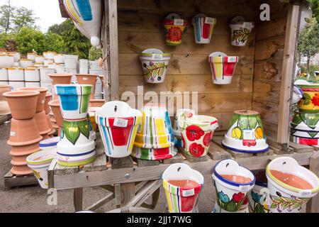 Nailsworth Garden Center, Gloucestershire, Regno Unito Foto Stock