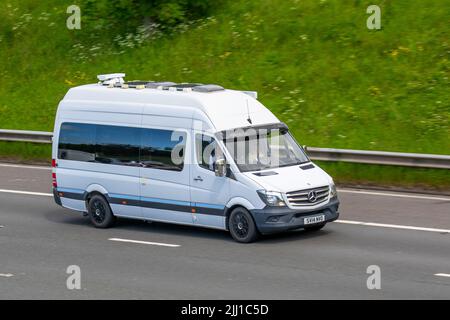 2014 Mercedes Benz Sprinter 313 CDI SWB bianco LCV telaio cabina Diesel 2143cc Foto Stock