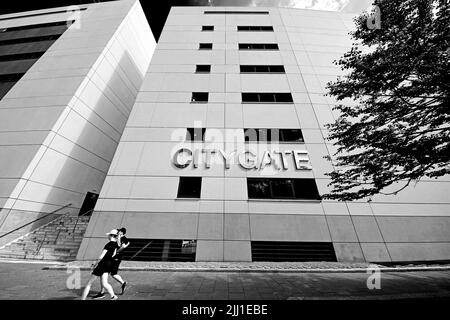 Hotel City Gate nel centro di Newcastle su St James Boulevard Bath Lane Foto Stock