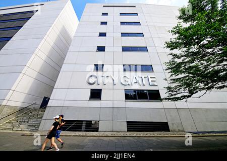 Hotel City Gate nel centro di Newcastle su St James Boulevard Bath Lane Foto Stock