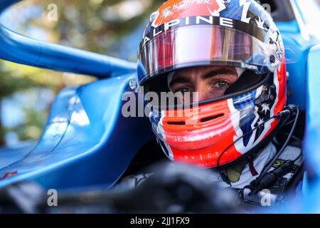 DOOHAN Jack (aus), UNI-Virtuosi Racing, Dallara F2, ritratto nel corso del round 9th del Campionato FIA di Formula 2 2022, dal 22 al 24 luglio 2022 sul circuito Paul Ricard, a le Castellet, Francia - Foto Antonin Vincent/DPPI Foto Stock