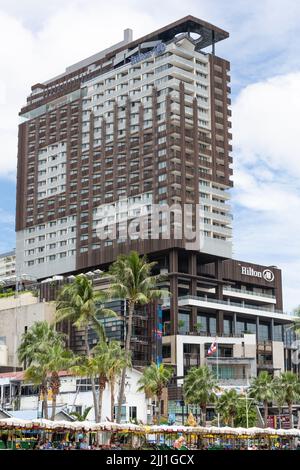 Central Pattaya è un centro commerciale a Pattaya, Thailandia. Il centro commerciale è stato aperto nel 2009 ed è stato il primo centro commerciale del centro di Pattaya. Foto Stock