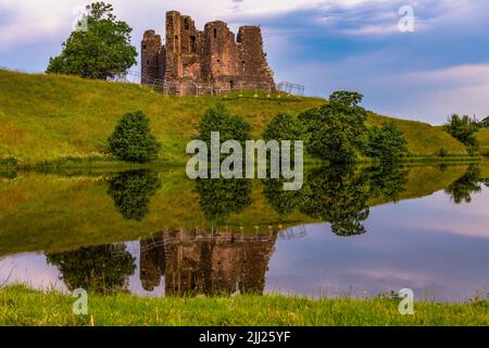 Morton Castle, Thornhill, Dumfries, Scozia Foto Stock